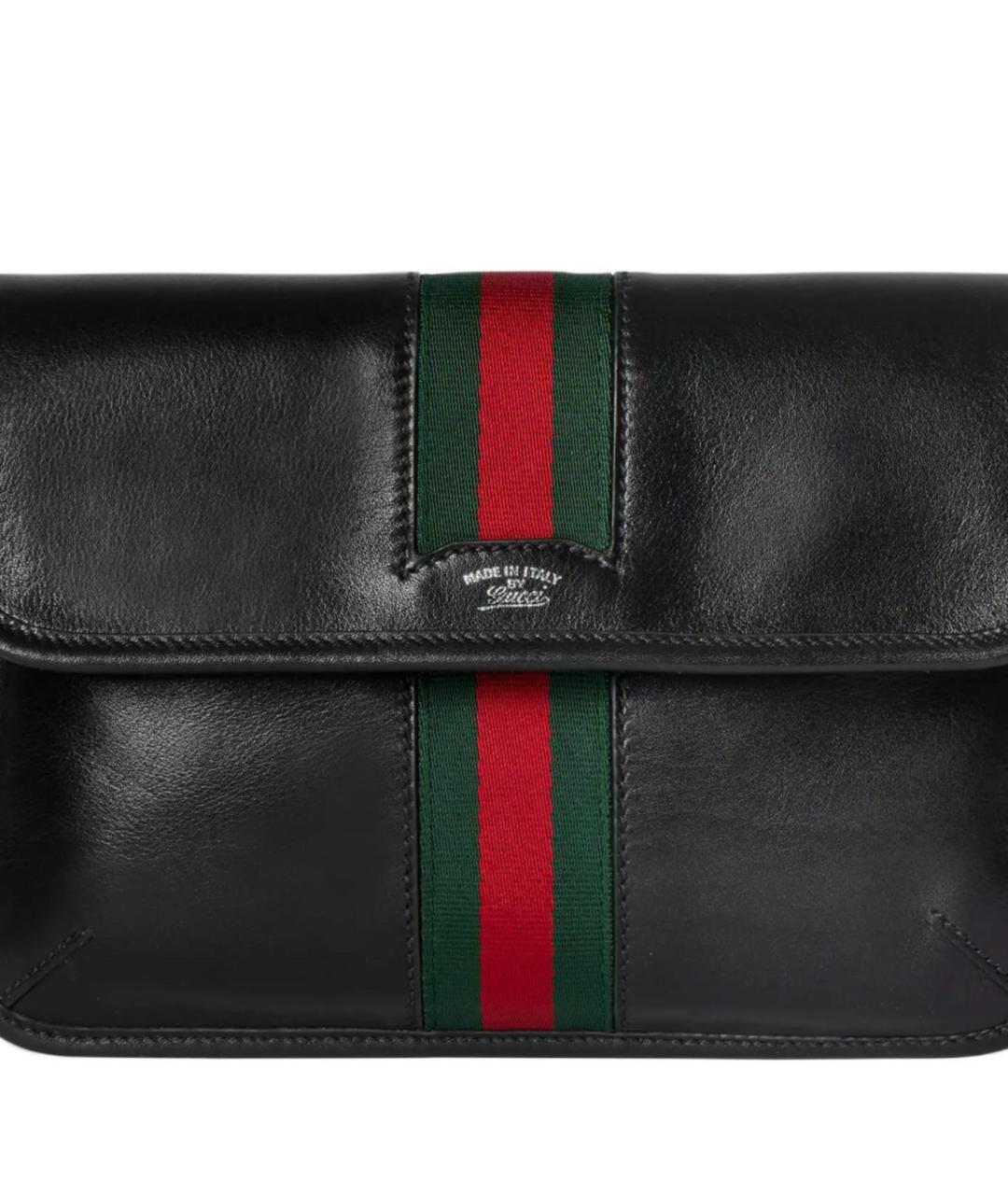GUCCI Черная поясная сумка, фото 5