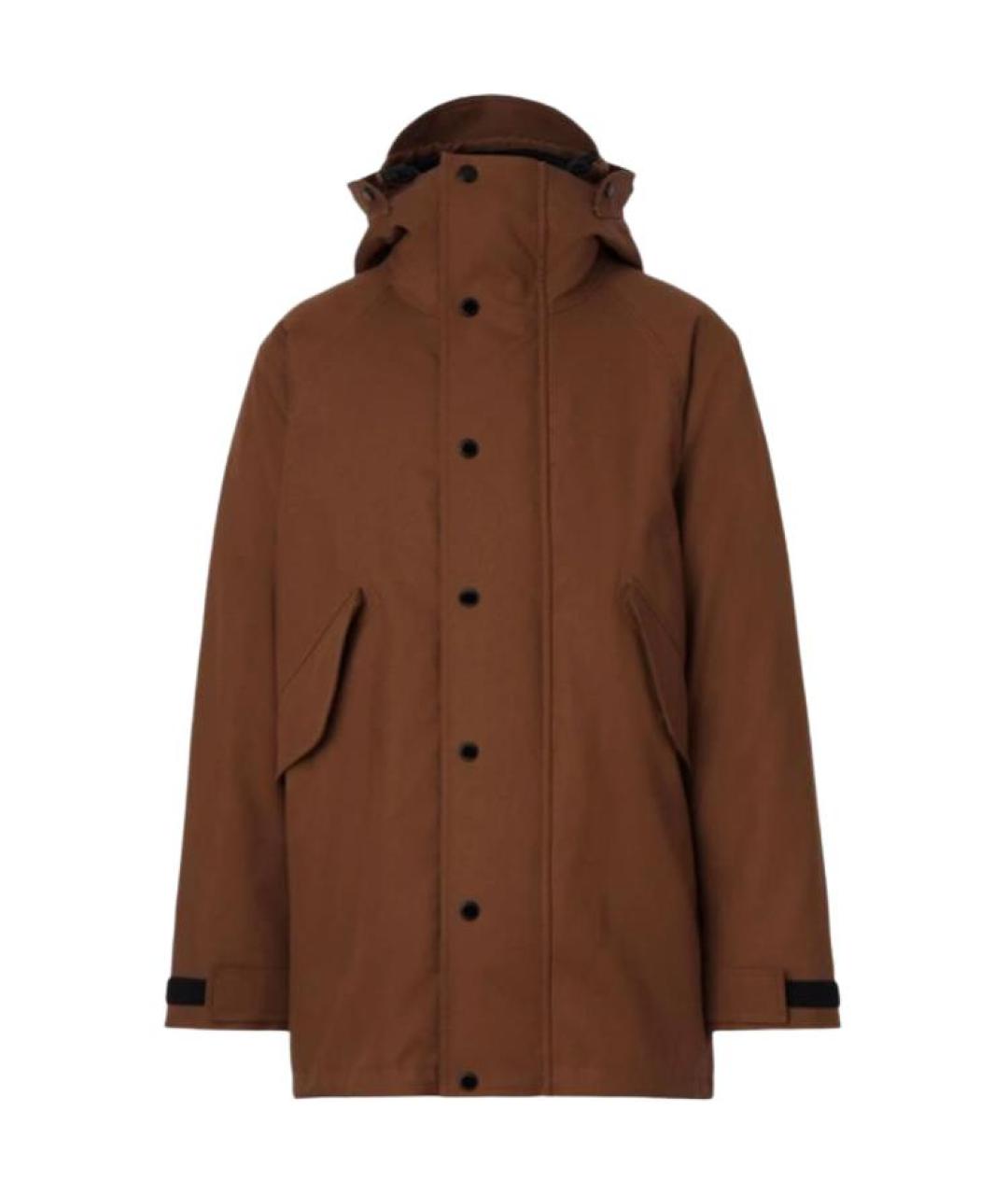 BURBERRY Коричневый пуховик, фото 1