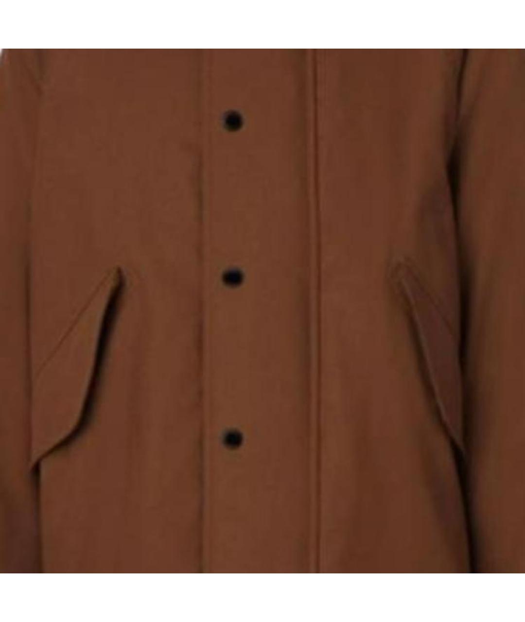 BURBERRY Коричневый пуховик, фото 2