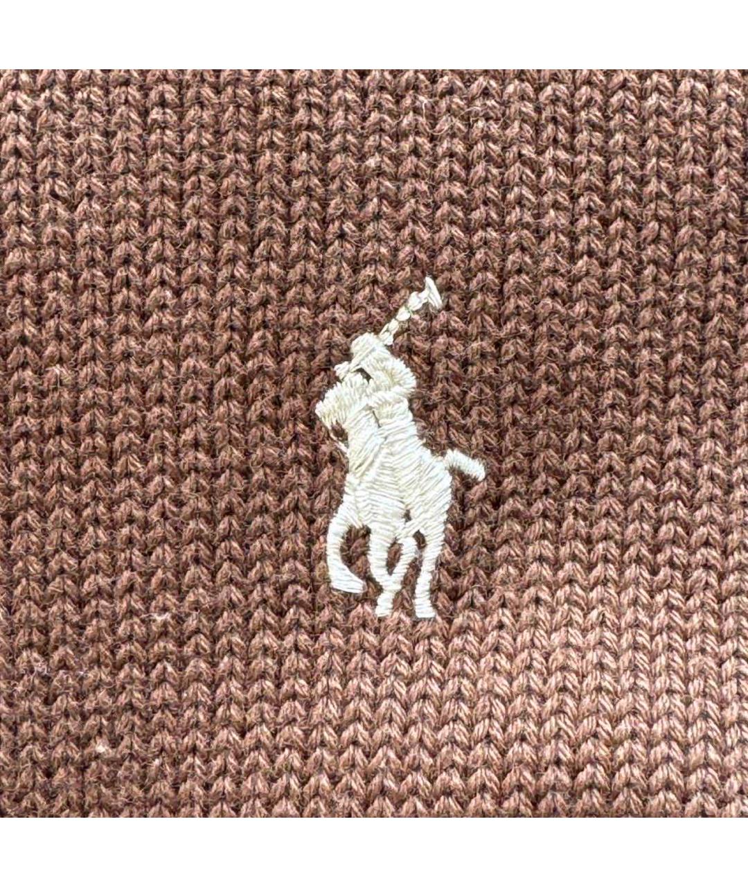 POLO RALPH LAUREN Коричневый джемпер / свитер, фото 5