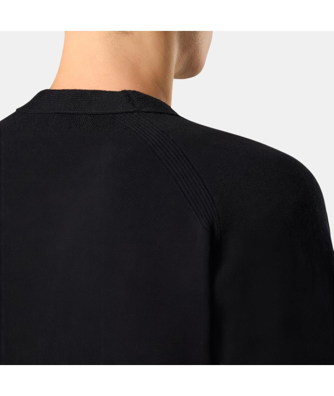 STONE ISLAND Черный джемпер / свитер, фото 4