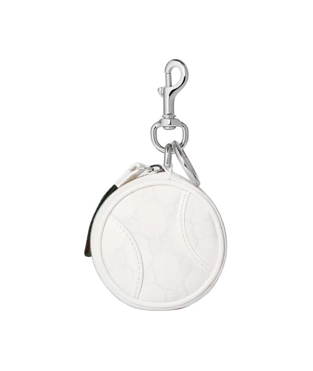 GUCCI Белый кожаный кошелек, фото 3