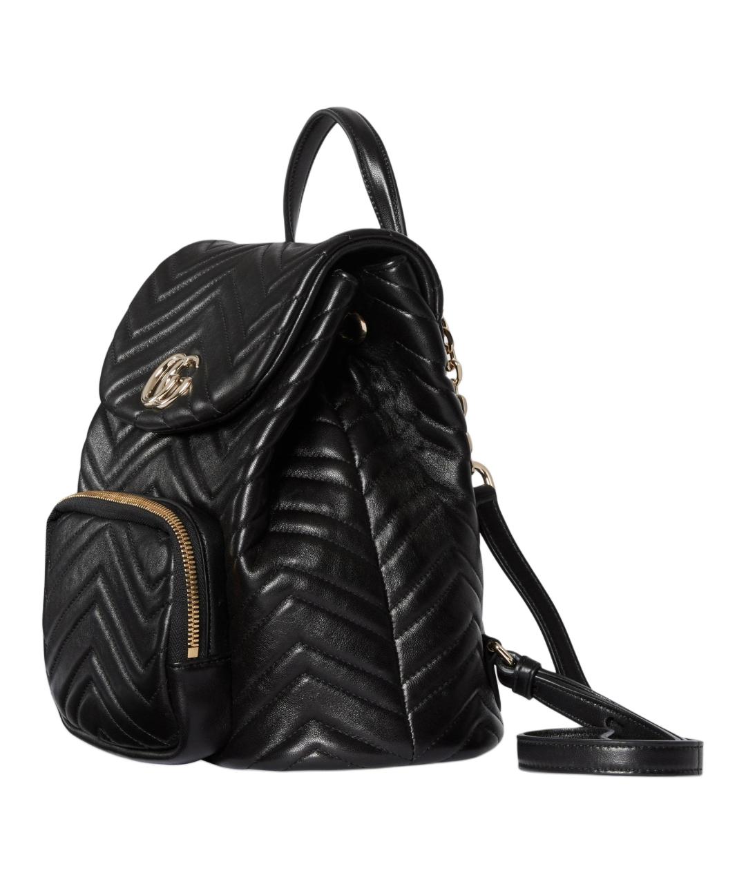 GUCCI Черный кожаный рюкзак, фото 2