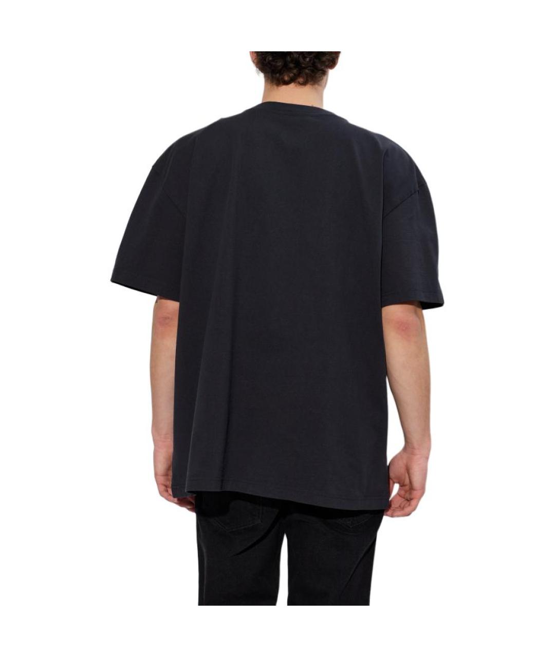 ACNE STUDIOS Черная футболка, фото 5