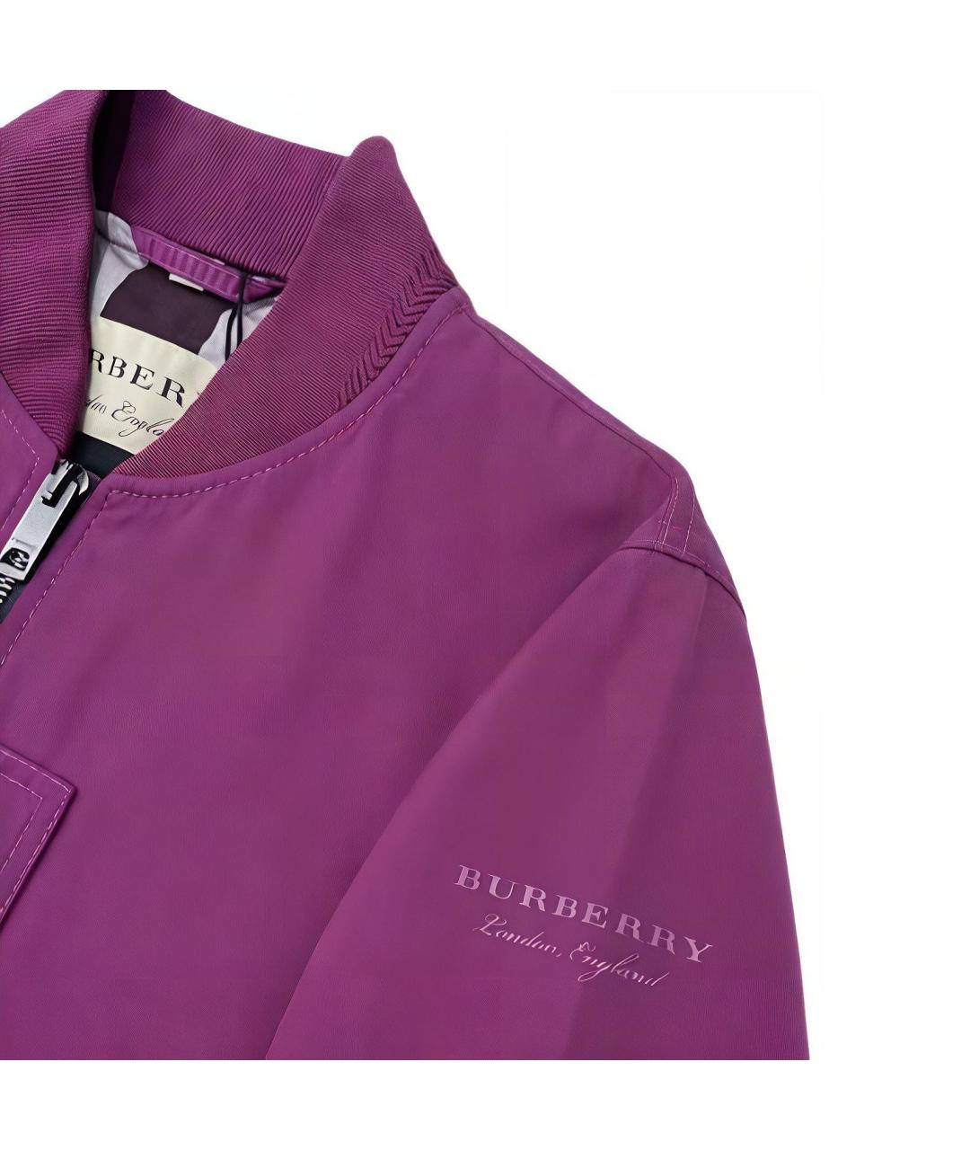 BURBERRY Фуксия куртка, фото 3