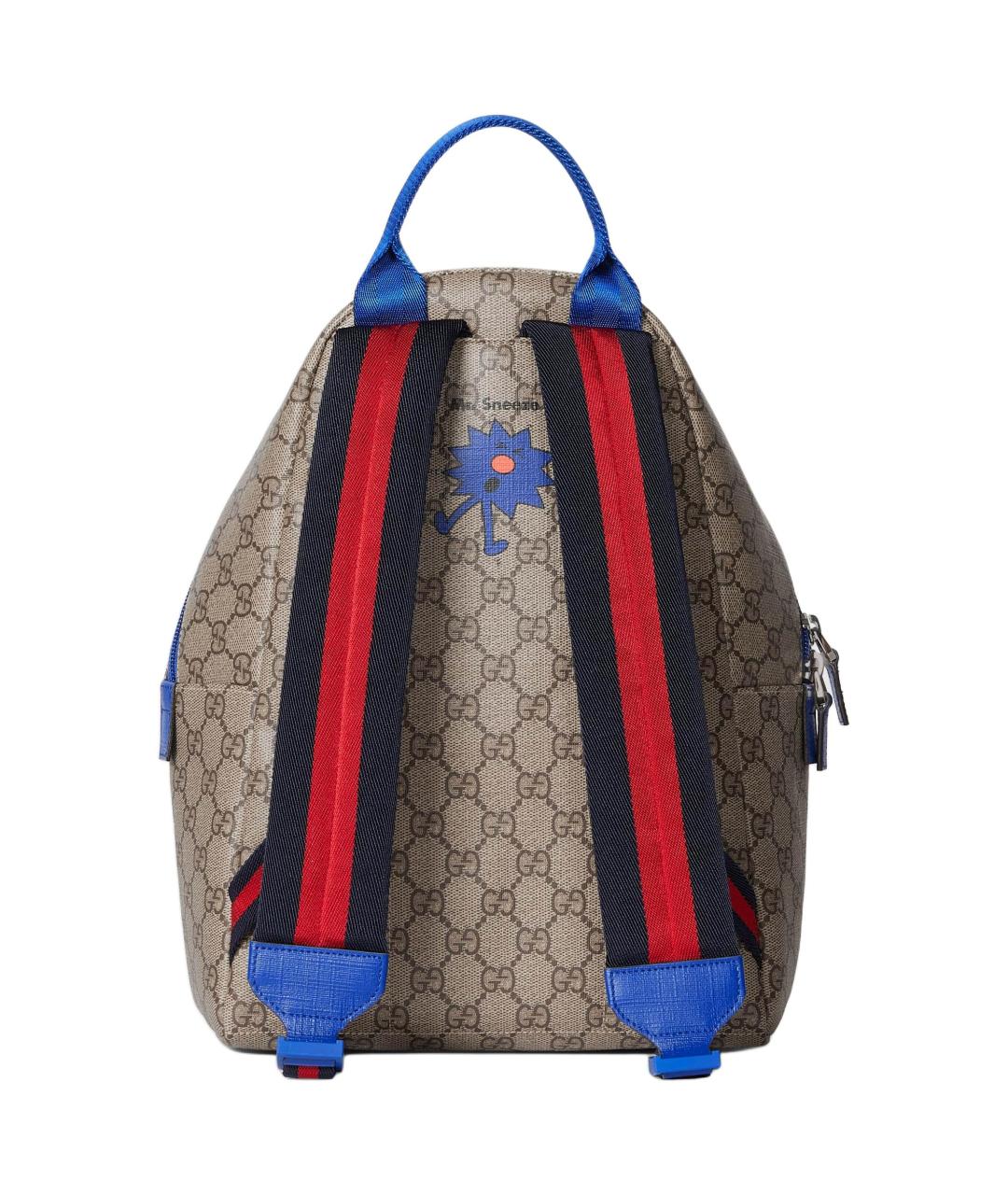 GUCCI Коричневый рюкзак, фото 3