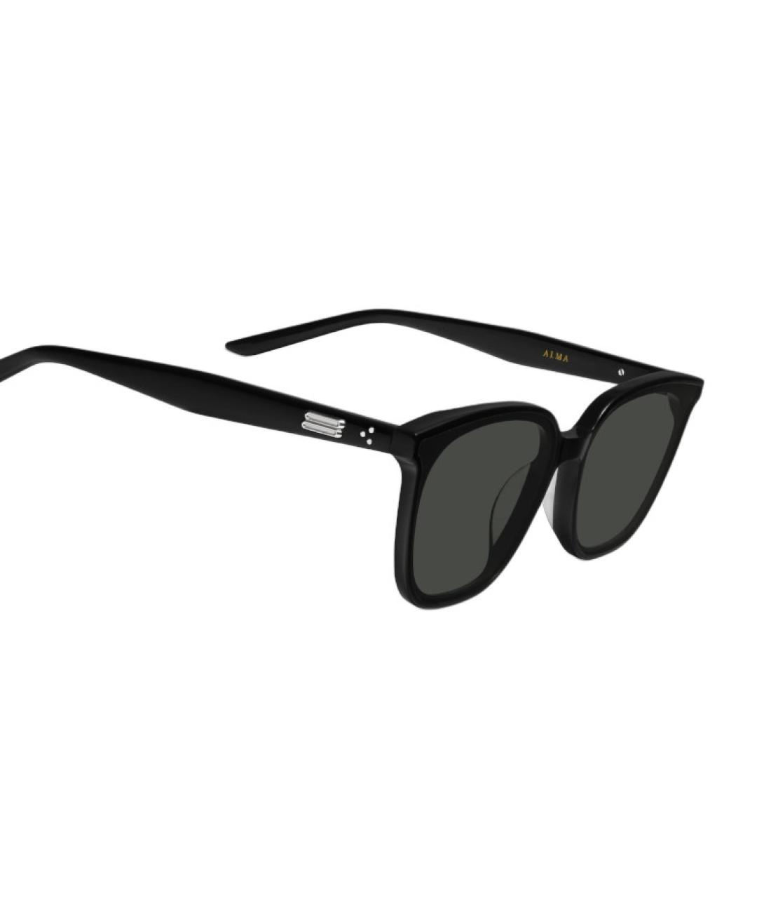 GENTLE MONSTER Черные пластиковые солнцезащитные очки, фото 4