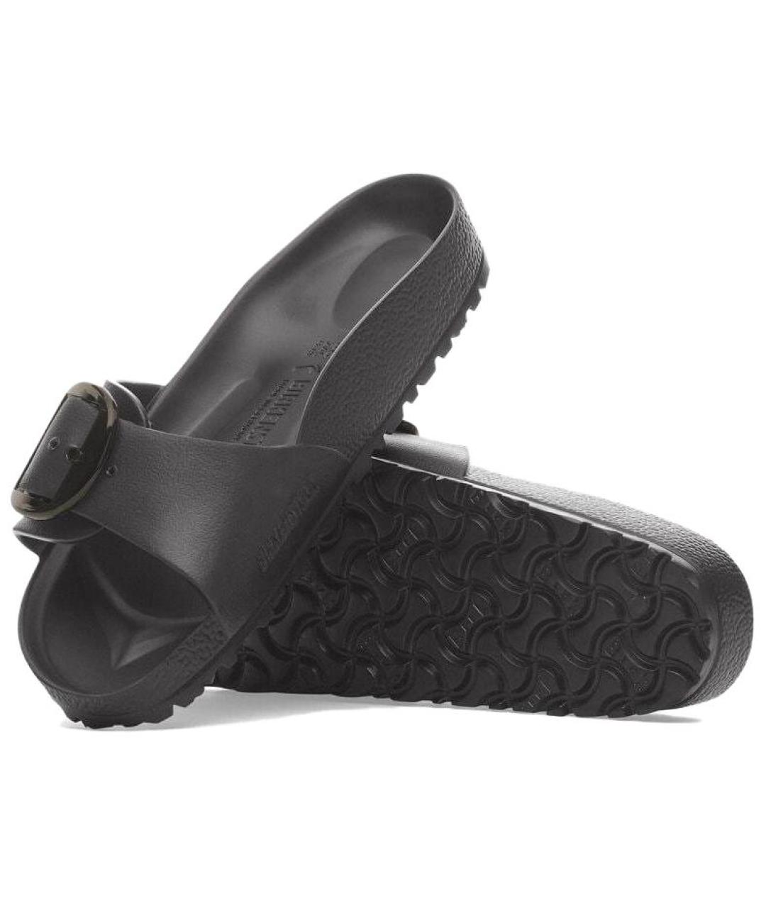 BIRKENSTOCK Черные шлепанцы, фото 5