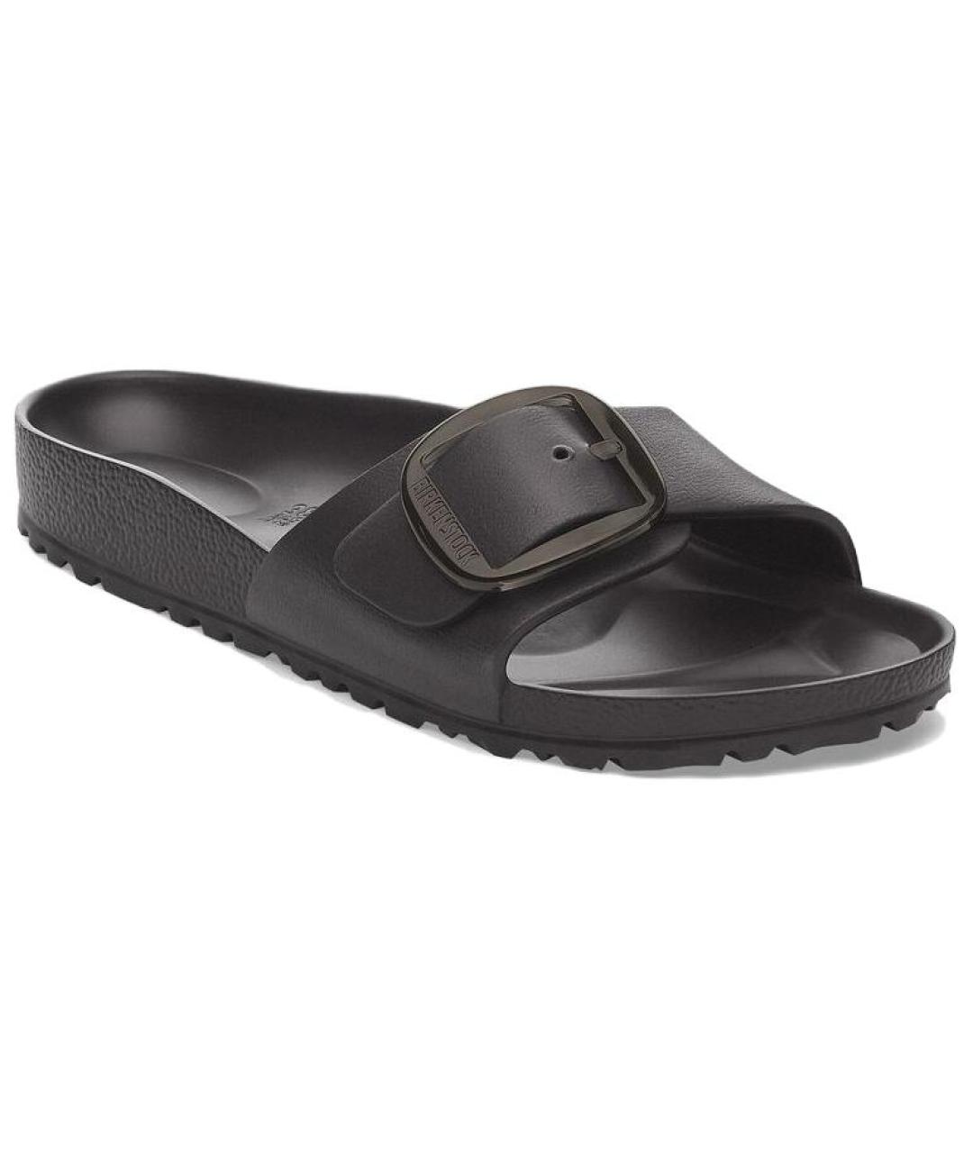 BIRKENSTOCK Черные шлепанцы, фото 2