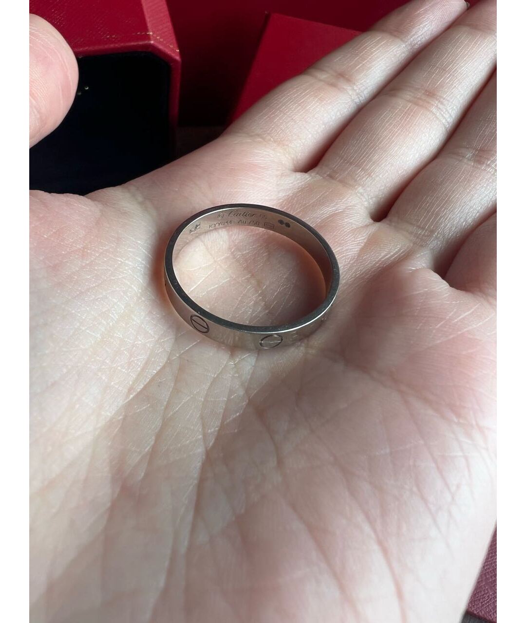 CARTIER Кольцо из белого золота, фото 6