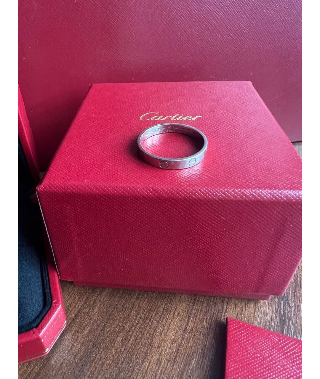 CARTIER Кольцо из белого золота, фото 3