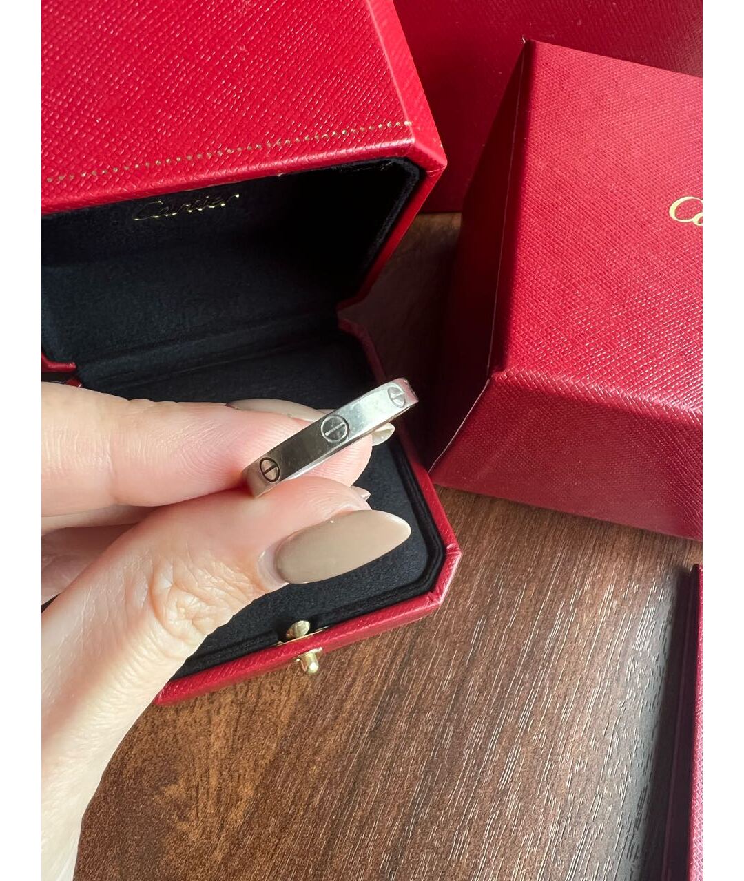 CARTIER Кольцо из белого золота, фото 2