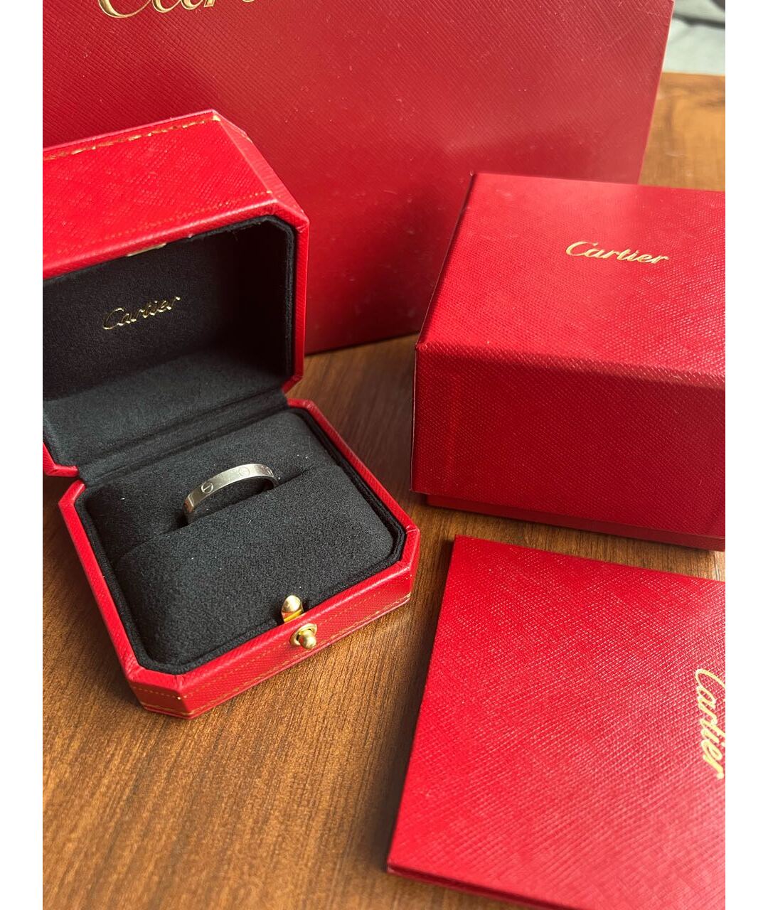 CARTIER Кольцо из белого золота, фото 4