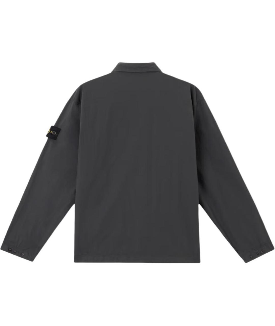 STONE ISLAND Серая классическая рубашка, фото 2