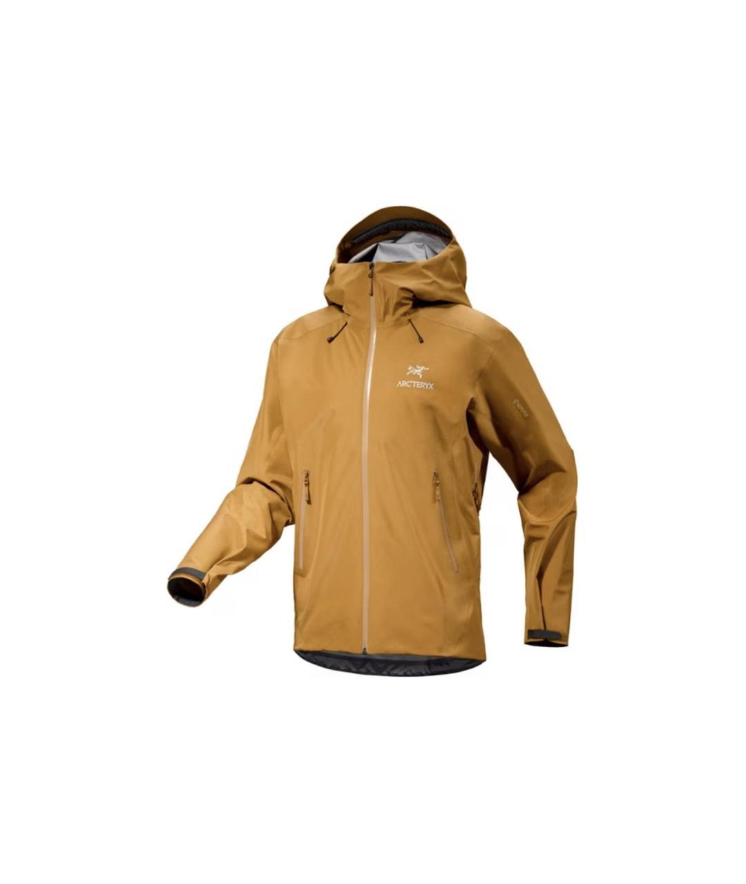 ARCTERYX Желтая спортивная куртка, фото 3