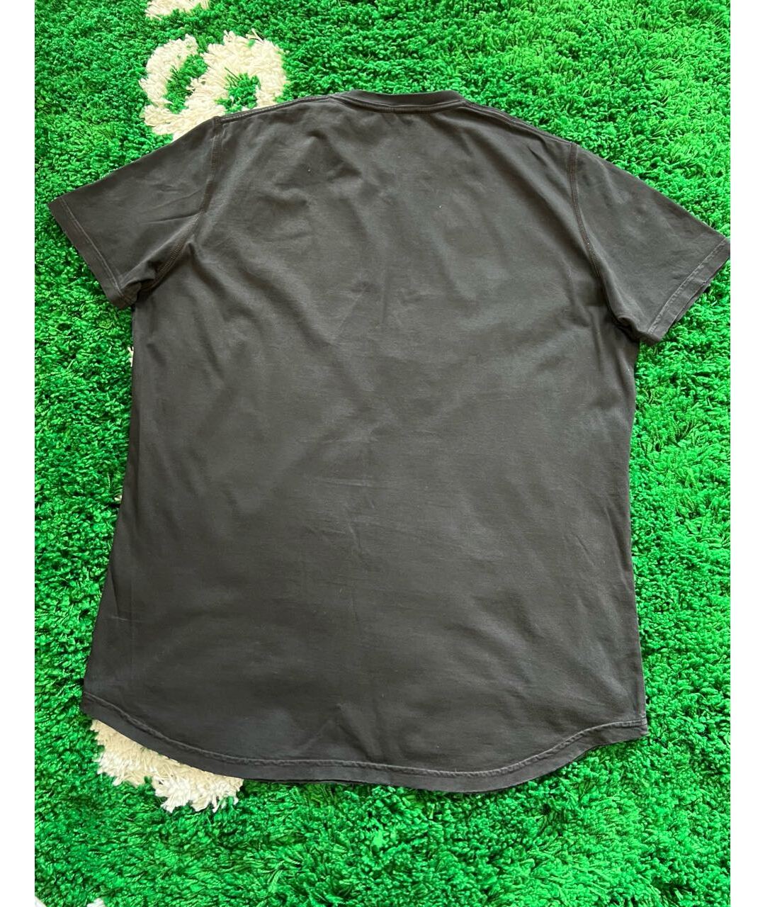 DSQUARED2 Черная хлопковая футболка, фото 6