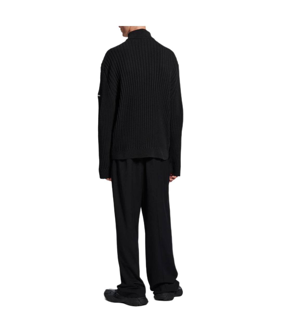 BALENCIAGA Черный джемпер / свитер, фото 3