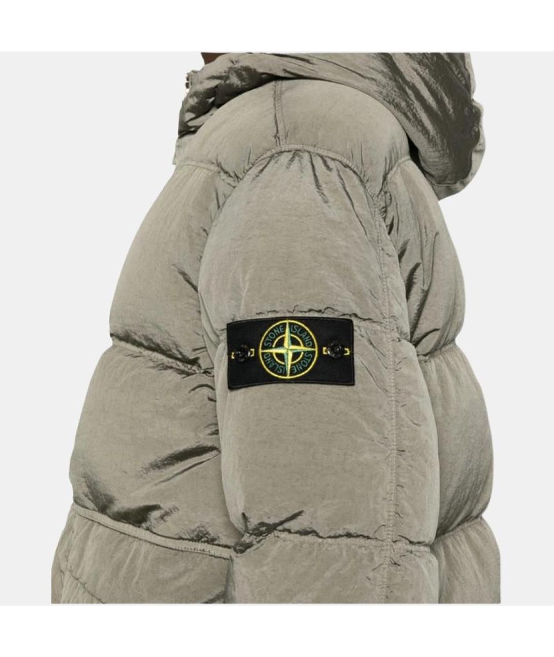 STONE ISLAND Зеленая куртка, фото 3