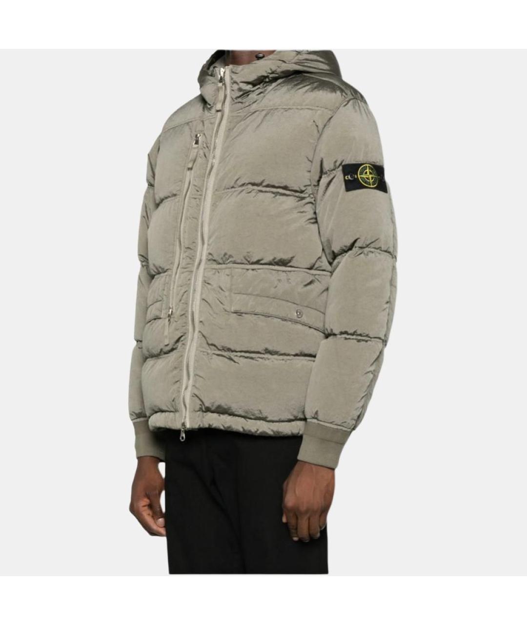 STONE ISLAND Зеленая куртка, фото 2