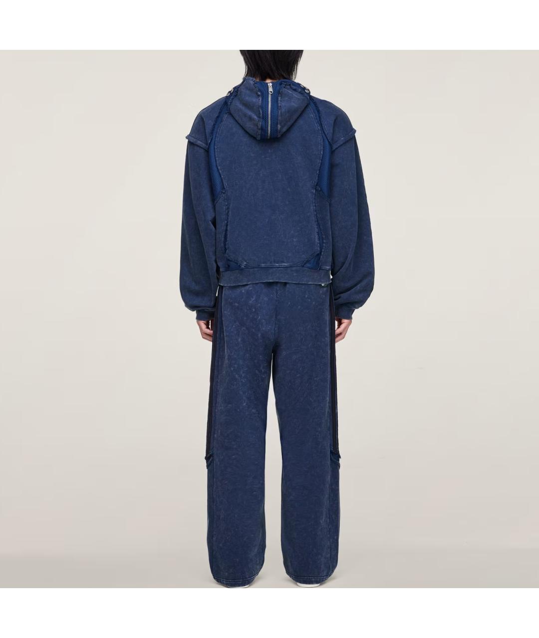 ADIDAS Темно-синяя куртка, фото 4