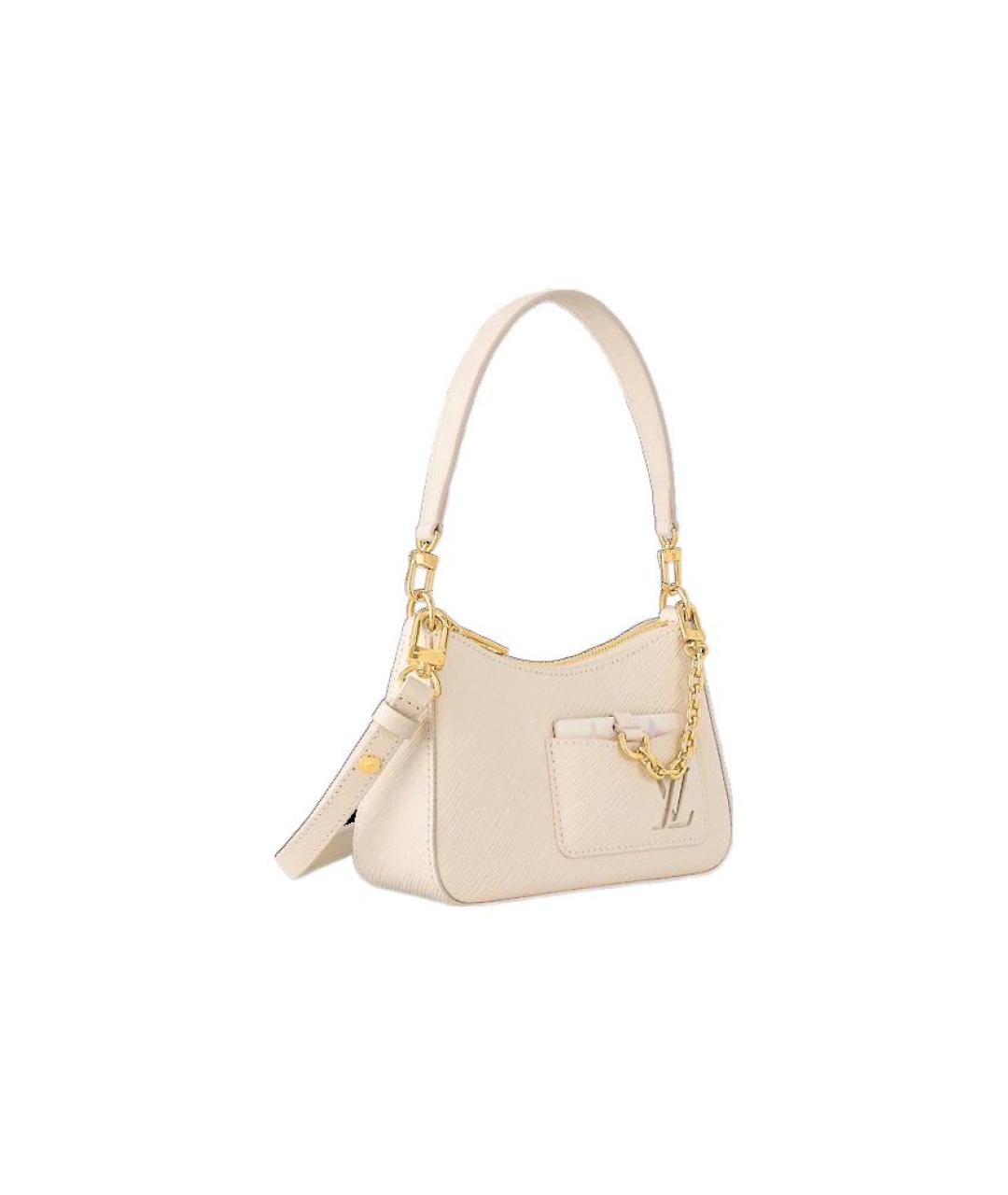 LOUIS VUITTON Бежевая сумка через плечо, фото 2