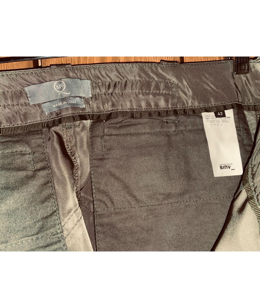 ALEXANDER MCQUEEN Хаки капри, фото 3