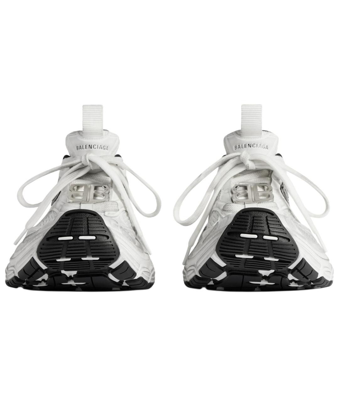 BALENCIAGA Белые низкие кроссовки / кеды, фото 4