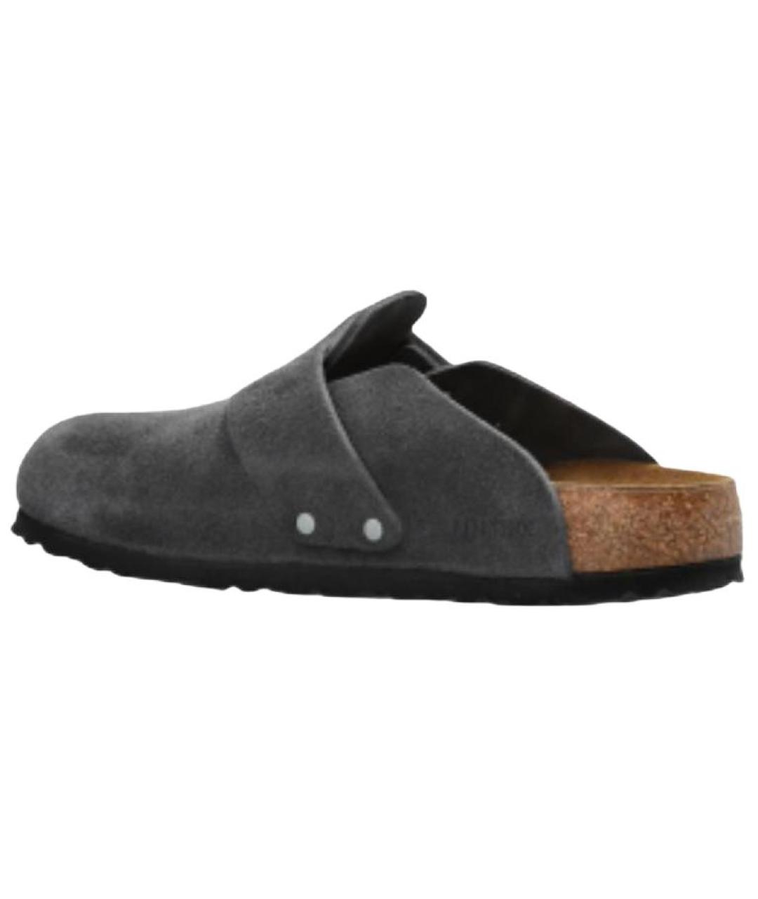 BIRKENSTOCK Серые сабо, фото 3