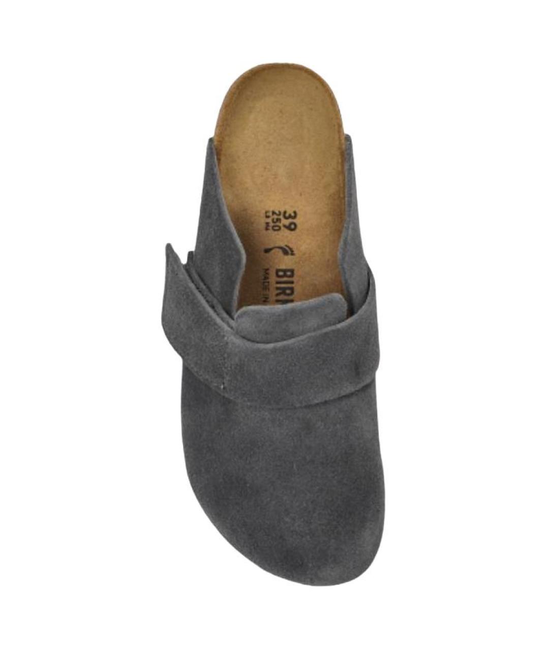 BIRKENSTOCK Серые сабо, фото 4