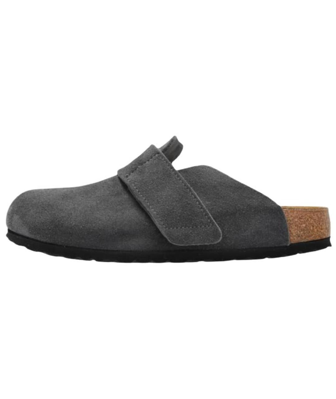 BIRKENSTOCK Серые сабо, фото 2