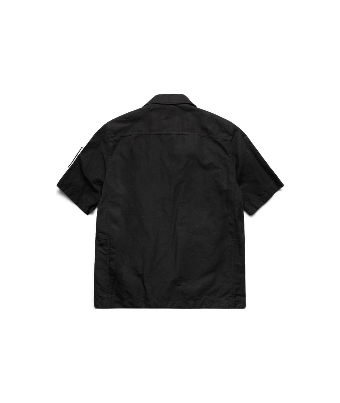 STONE ISLAND Черная классическая рубашка, фото 2