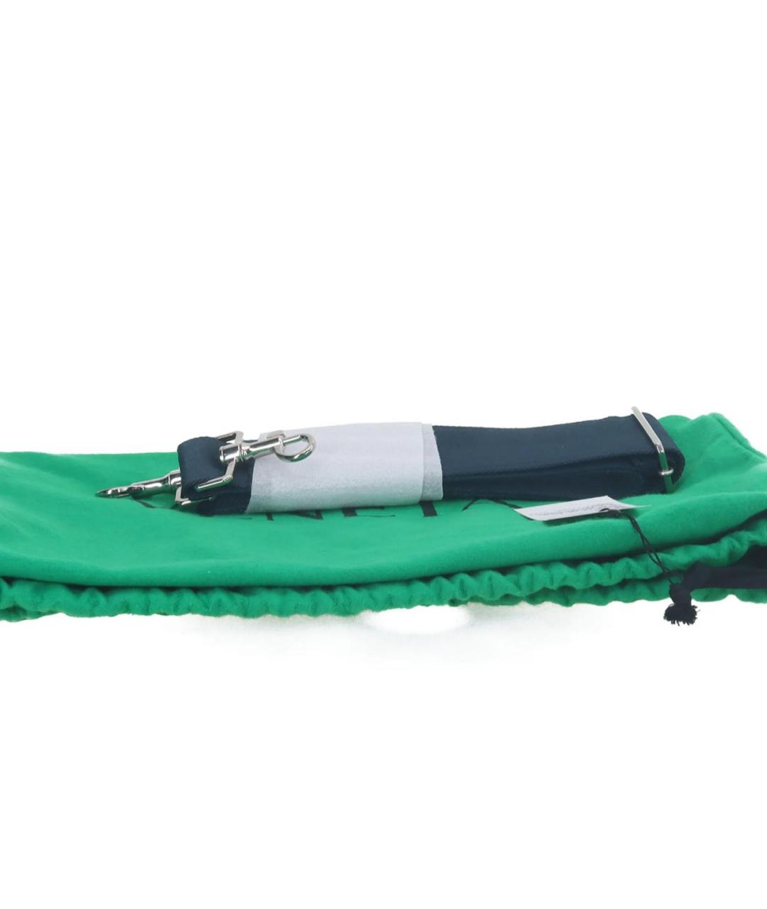 BOTTEGA VENETA Темно-синий кожаный портфель, фото 6