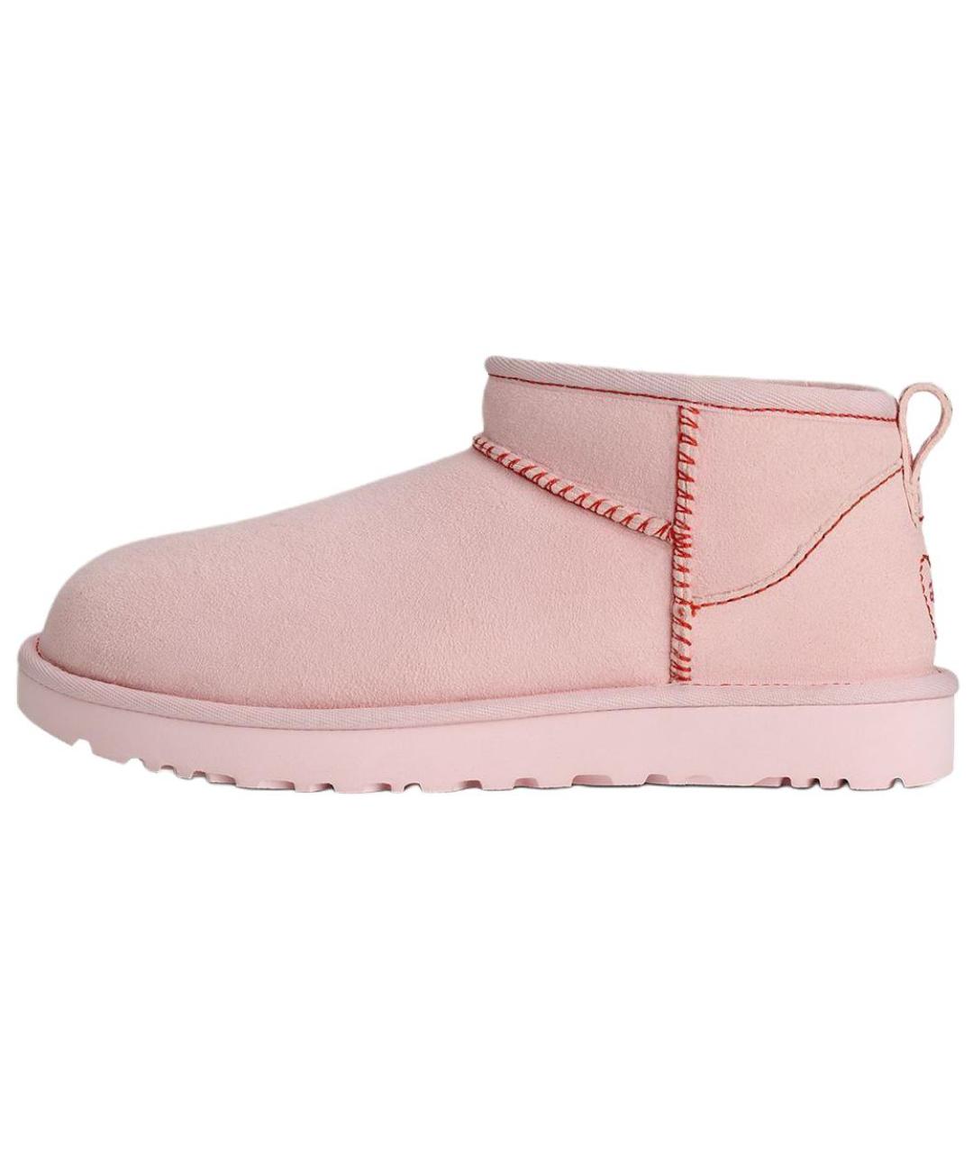 UGG AUSTRALIA Розовые ботинки, фото 6