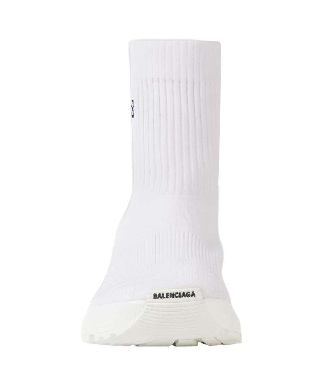 BALENCIAGA Белые высокие кроссовки / кеды, фото 3