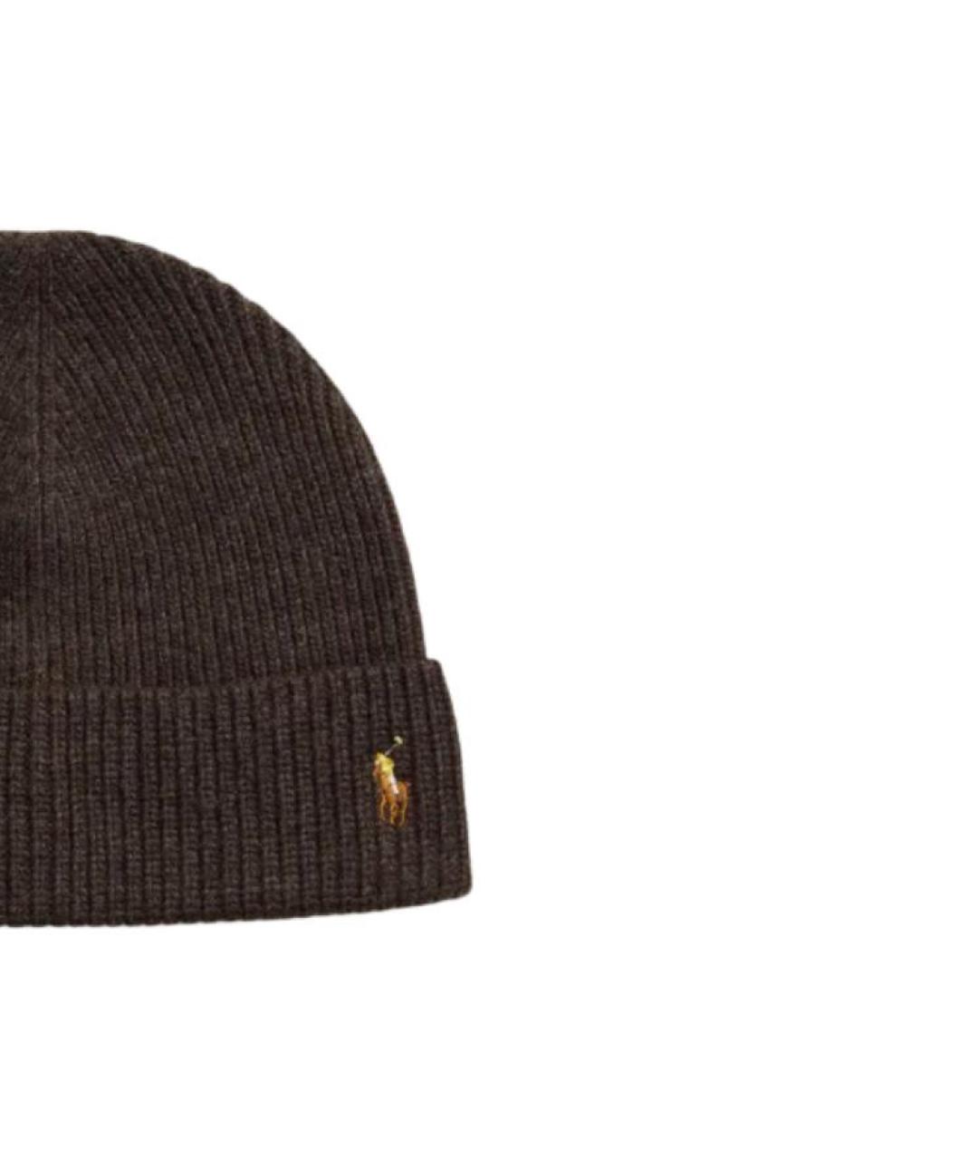 POLO RALPH LAUREN Коричневая шапка, фото 3