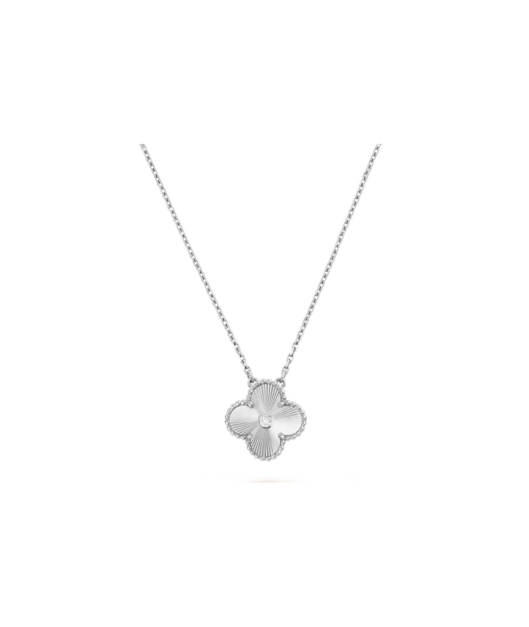 VAN CLEEF & ARPELS Серебряное колье из белого золота, фото 6