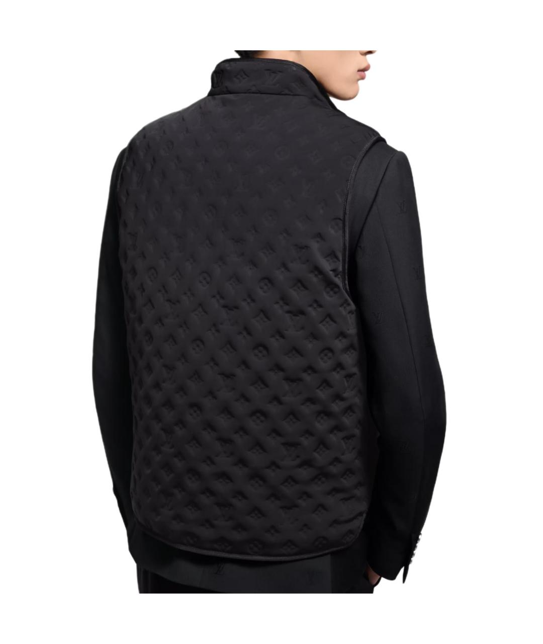 LOUIS VUITTON Черный жилет, фото 3