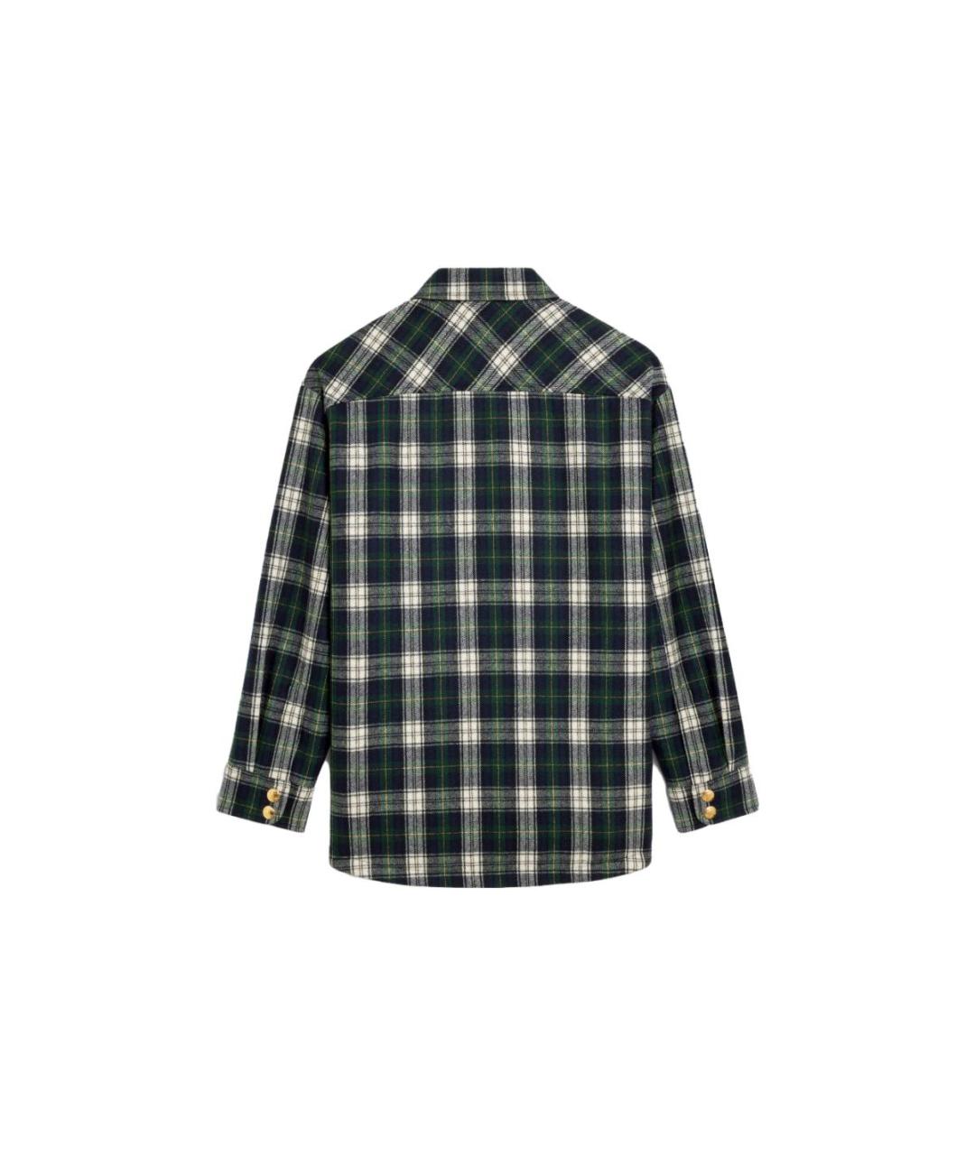 CELINE Зеленая кашемировая рубашка, фото 2