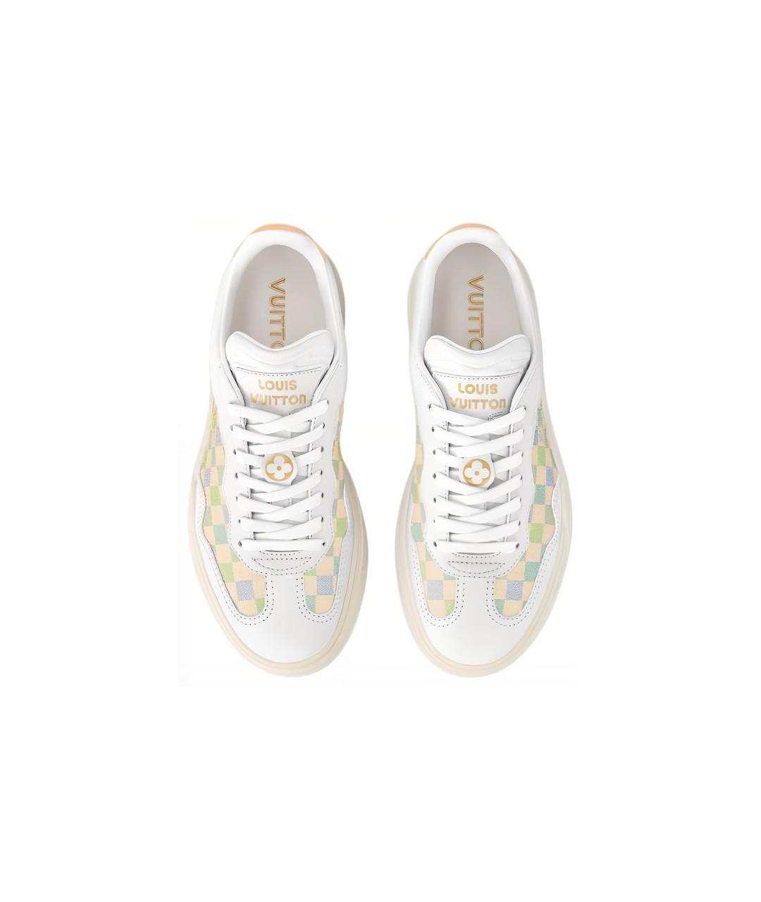 LOUIS VUITTON Белые кеды, фото 3
