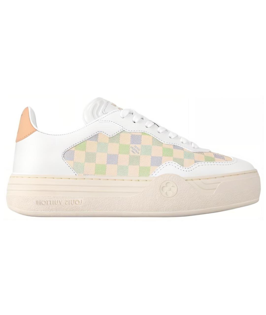 LOUIS VUITTON Белые кеды, фото 1