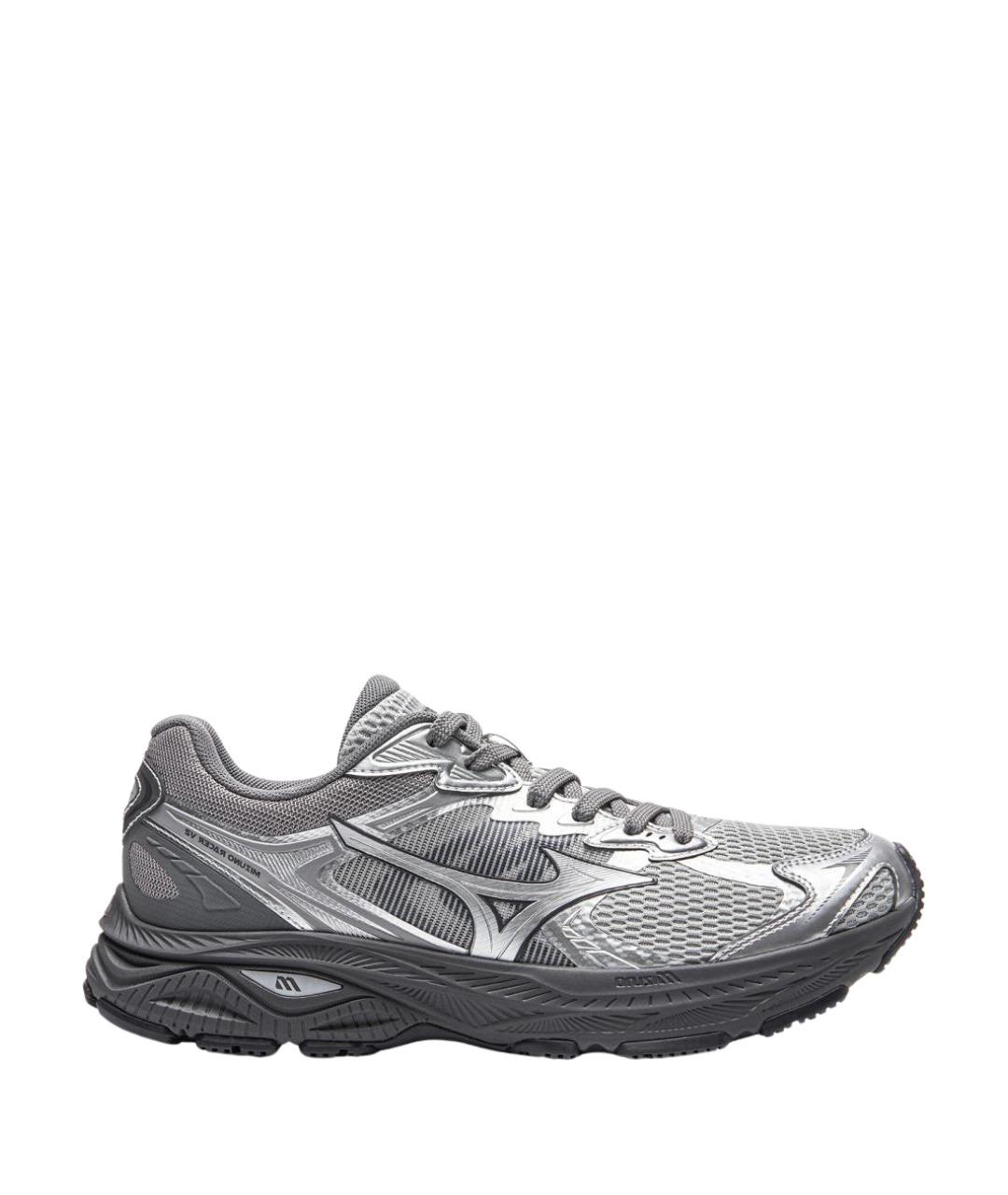 MIZUNO Серебряные синтетические кроссовки, фото 1