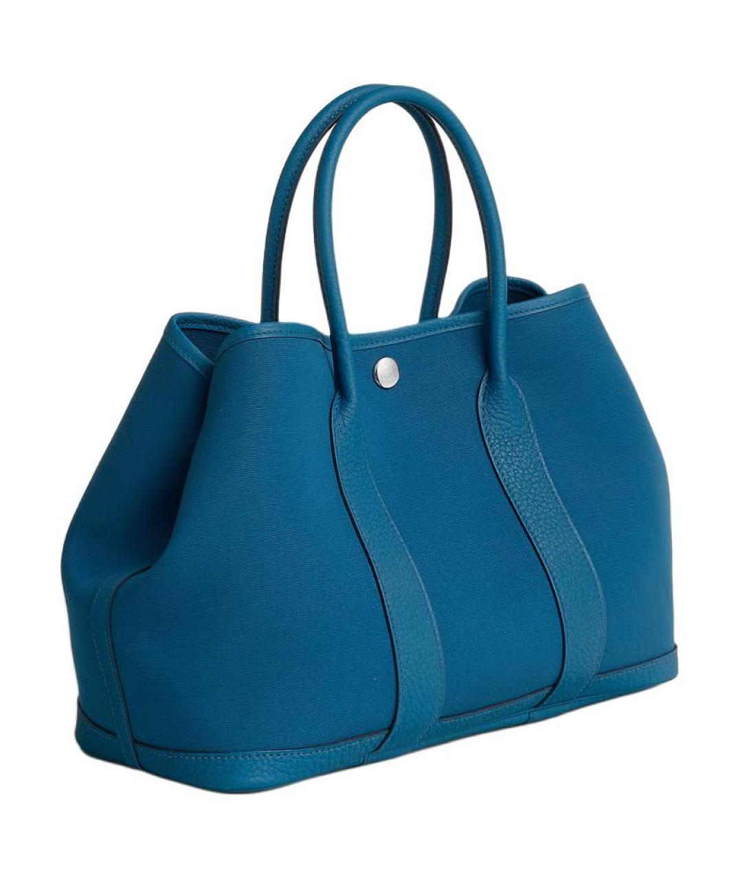 HERMES Синяя сумка через плечо, фото 2