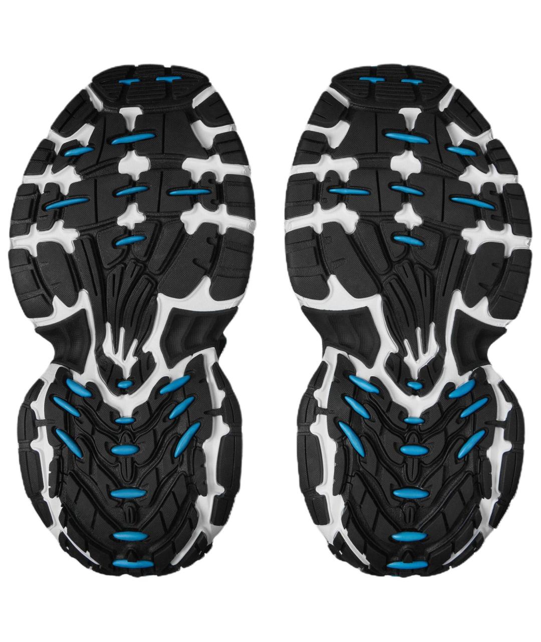 BALENCIAGA Синие низкие кроссовки / кеды, фото 4