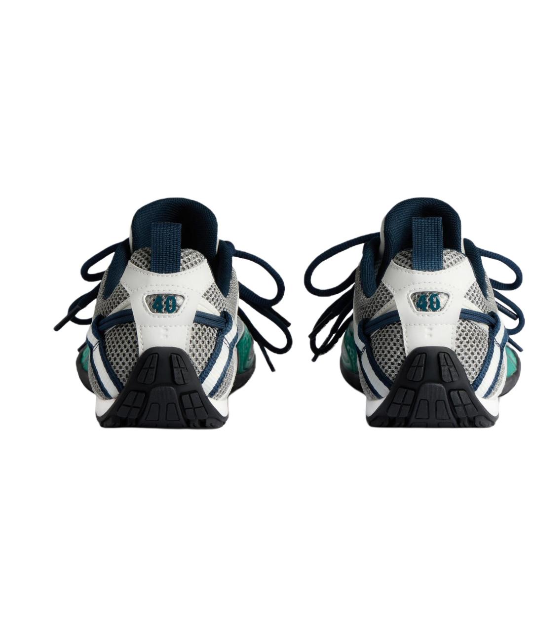 BALENCIAGA Зеленые низкие кроссовки / кеды, фото 5