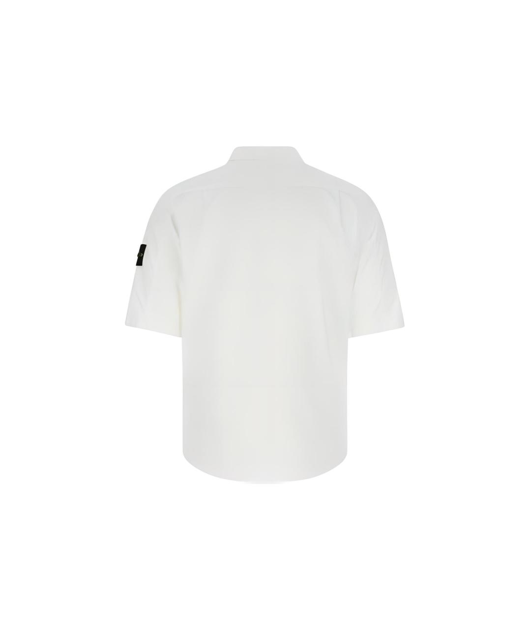 STONE ISLAND Белая классическая рубашка, фото 2