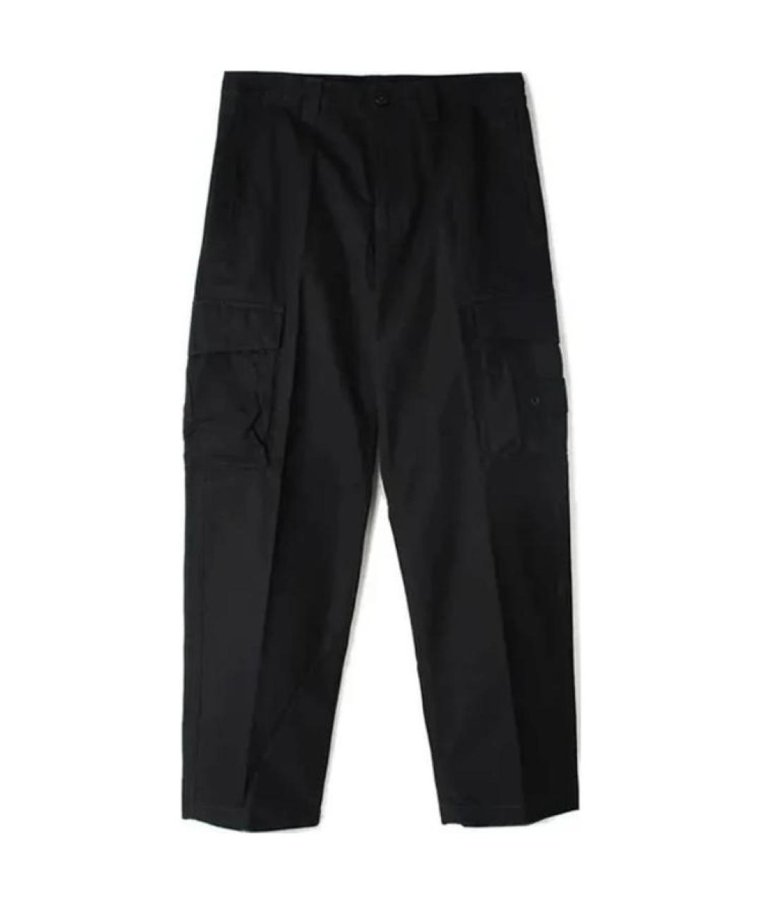 STONE ISLAND Черные повседневные брюки, фото 2