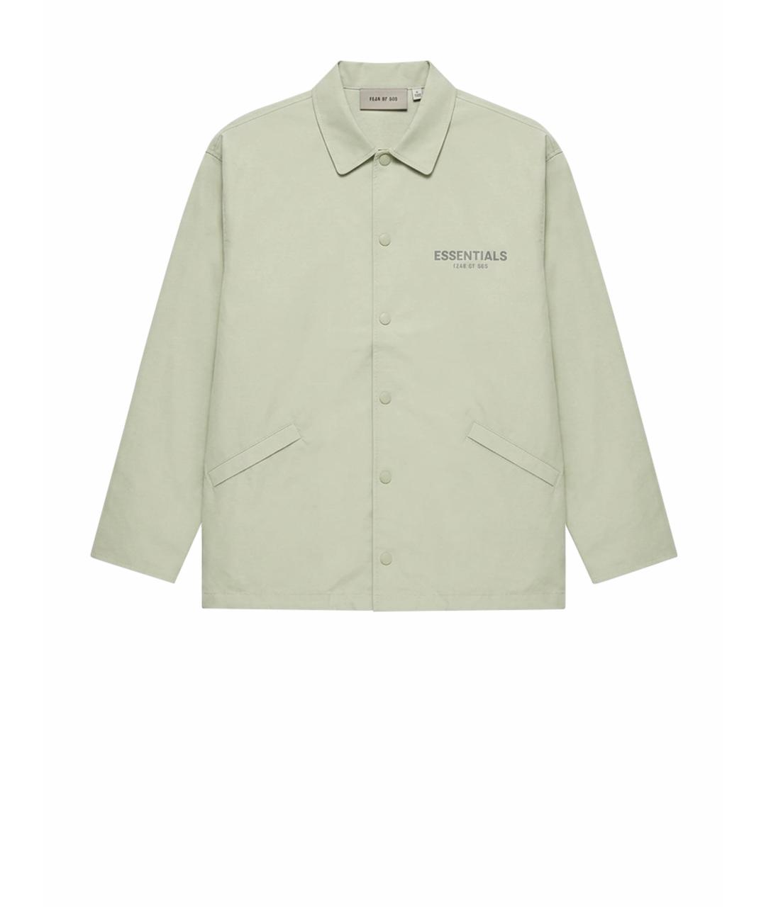 FEAR OF GOD ESSENTIALS Зеленая рубашка, фото 1