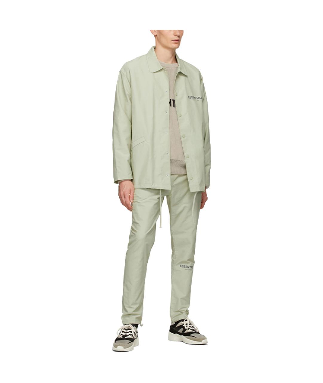 FEAR OF GOD ESSENTIALS Зеленая рубашка, фото 3