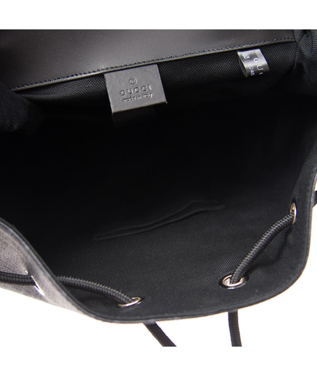 GUCCI Черный рюкзак, фото 5