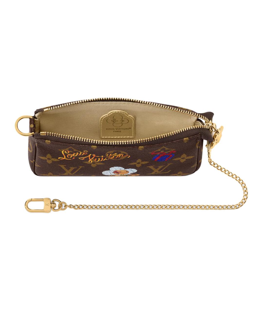 LOUIS VUITTON Коричневая сумка через плечо, фото 4